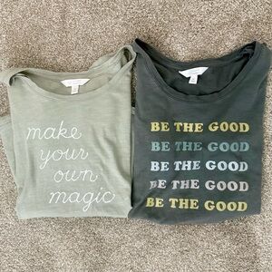 LC Lauren Conrad Organic Cotton Tee Set